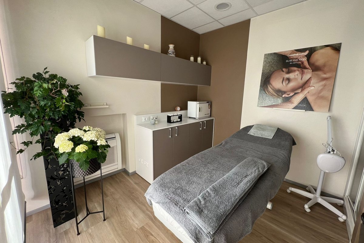 Una cabina estetica della FarmaSpa